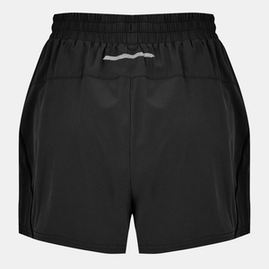 Pantalones Cortos Deportivos Casuales para Hombre, Negros, de Poliéster, de Secado Rápido, con Bolsillos, Cintura Elástica, Largo Medio - Product Image 4