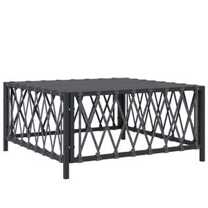 Ensemble de salon de patio 3 pièces en acier anthracite avec coussins ensembles de jardin - Product Image 5
