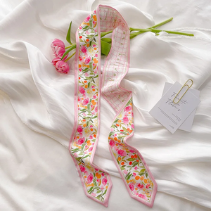 Correa para bolso estilo pintura al óleo, cinta pequeña, pañuelo largo, cinturón, diadema versátil de moda, cinta decorativa estilo Ins - Product Image 5