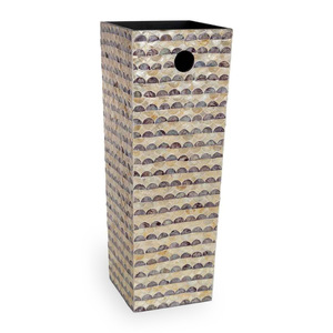 Home supplies mosaic shell inlay umbrella racks <b>mother</b> of pearl rack stands for umbrellas storage - Product Image 5