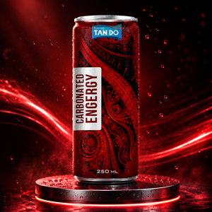 Bebida Energética Carbonatada 250ml Sabor Original Bebida Enlatada Fabricante de Marca Privada OEM Alto Contenido de Cafeína Taurina Vitaminas B - Product Image 2