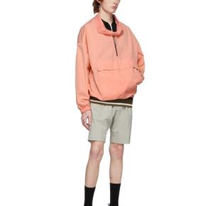 Chaqueta de nailon para adultos informal de Color sólido personalizado de alta calidad, cortavientos transpirable con capucha, cortavientos ligero para hombres - Product Image 3