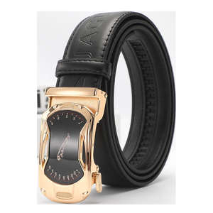 Cinturón de Cuero Vacuno Casual de Primera Calidad con Diseño de Logotipo Personalizado OEM, Hebilla de Acero, Impermeable, Duradero, Ancho, en Oferta - Product Image 2