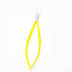 Tijeras de Precisión con Retorno Automático, Hoja Curva de Acero Inoxidable, Mango de Agarre Suave, Diseño Duradero para Arte de Uñas, Fácil de Usar - Product Image 5