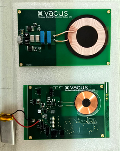 <b>Wireless</b> Charging Module for Li-Po Battery | Single Cell <b>Receiver</b>/Transmitter | 5V Output Charging Board - Product Image 3