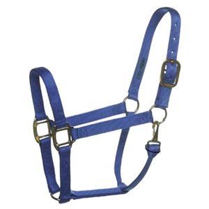 Hot Sale Extra Comfort Nylon Horse <b>Halter</b> High Quality Equestrian Horse Equipment Nylon Horse <b>Halter</b> with Custom Private logo - Product Image 1