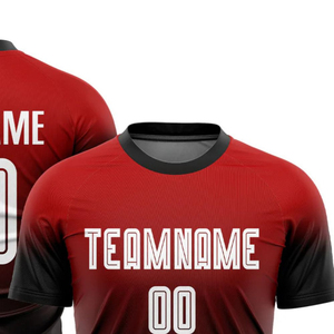 เสื้อฟุตบอลสโมสร ชุดกีฬาแบบกำหนดเอง น้ำหนักเบา ระบายอากาศได้ดี แห้งเร็ว ชุดทีมกีฬาสำหรับฝึกซ้อมและการแข่งขัน - Product Image 4