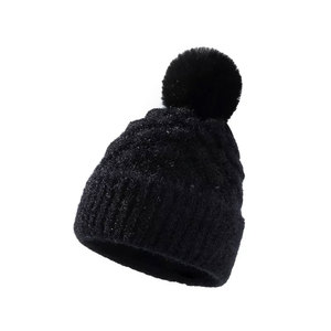 Double Layer <b>Winter</b> Beanie Hat Fleece Lined Knit <b>Cap</b> Warm Skull <b>Cap</b> <b>for</b> <b>Men</b> Women Custom Design <b>Winter</b> Hat Wholesale Supplier - Product Image 4