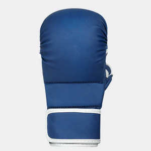 Best Selling Custom Personalized Leather Half Finger MMA Kick <b>Boxing</b> <b>Gloves</b> with for Closure for Adult Training and Sparring - Product Image 2