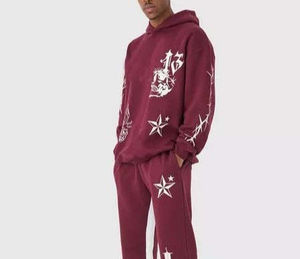 ชุดวอร์มพิมพ์ลายพัฟฟ์น้ำหนักเบาสำหรับผู้ชายรุ่นใหม่ สุดฮิต ขายดี ทันสมัย พร้อมปรับแต่งได้เต็มที่ ปี 2025 - Product Image 5