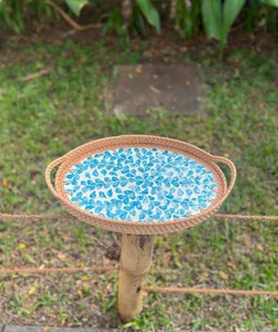 Bandeja Redonda Hecha a Mano de Alta Calidad para Servir, Utensilios de Cocina para el Hogar y Hoteles, Importada de la India - Product Image 5