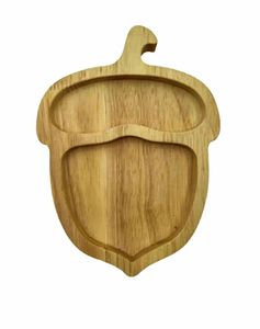Wooden <b>Tree</b> Shaped Serving Tray Handmade Minimalist Design Solid Color Dishes & Plates - Product Image 2