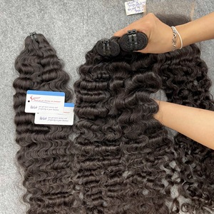 Extensiones de Cabello Humano REAL Weft, Cabello Birmano Rizado al Vapor, Color Natural, 100% Cabello Humano, Listas para Enviar - Product Image 5