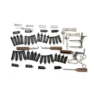 Juego de tornillos distractores cervicales Caspar avanzados, 57 piezas, acero inoxidable, reutilizables, instrumentos ortopédicos y neuroquirúrgicos, CE - Product Image 3