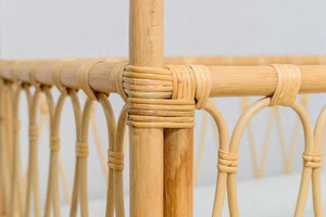 Cuna de Ratán Natural para Bebé, Precio Económico, Hecha a Mano, Muebles para Dormitorio Infantil, Cama para Recién Nacido - Product Image 2