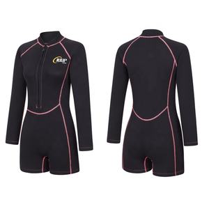 Combinaison de natation professionnelle pour femmes, en néoprène de 2.5mm, une pièce, pour la natation en plein air, le surf, la plongée en apnée, la plongée sous-marine - Product Image 3