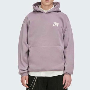 เสื้อฮู้ดดี้ดีไซน์ทันสมัย ผ้าฝ้าย 100% ระบายอากาศได้ดี เป็นมิตรกับสิ่งแวดล้อม ทรงโอเวอร์ไซส์ สไตล์ลำลองสำหรับฤดูหนาว แฟชั่นสตรีทแวร์ ทรงหลวมใส่สบาย - Product Image 1