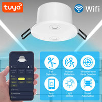 Détecteur de chute intelligent Tuya WiFi 60G à radar à ondes millimétriques, capteur de présence humaine à montage au plafond, alarme pour les soins aux personnes âgées et les maisons de retraite
