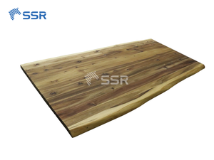 แผ่นไม้แอคาเซียขอบธรรมชาติ – ท็อปเคาน์เตอร์และท็อปโต๊ะไม้เนื้อแข็งเคลือบน้ำมัน - Product Image 5