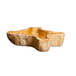 ถาดเสิร์ฟรากไม้สักทรงโมเดิร์น งานฝีมือ ARTERRA พรีเมียม เป็นมิตรต่อสิ่งแวดล้อม - Product Image 1