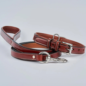 Best Selling All Sizes Available Leather <b>Dog</b> <b>Leash</b> Multi Color Premium Quality Leather Made <b>Dog</b> <b>Leash</b> - Product Image 3