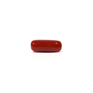 Premium Certified Red Coral 5.3 Carat Natural Gemstone for Jewelry Making - Product Image 1