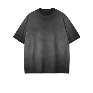 Camiseta Personalizada con Lavado Ácido al por Mayor, 100% Algodón de Alto Gramaje, Cuello Redondo, Impresión DTG de Moda, Manga Corta, Estilo Hip-hop - Product Image 1