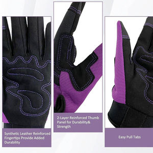 Guantes de Motocross de Verano con Pantalla Táctil, Cierre de Gancho y Cordón, Poliéster, para Actividades al Aire Libre - Product Image 3
