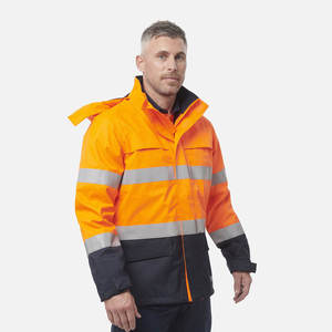Veste Softshell de Travail OEM, Conception Personnalisée, Vêtement de Travail d'Hiver, Doublure en Polaire, Veste Softshell à Fermeture Éclair - Product Image 3