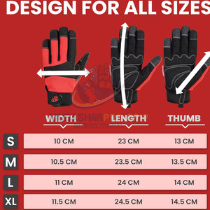 Guantes de Mecánico Profesionales con Agarre Seguro y Diseño de Ajuste Cómodo - Product Image 6