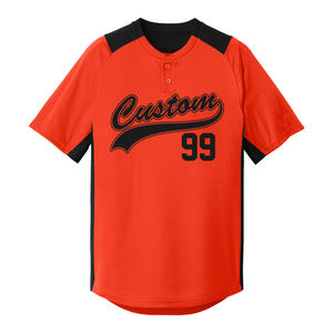 Uniformes Deportivos de Béisbol y Sóftbol Sublimados, Bordados e Impresos al por Mayor, Camisetas de Béisbol para Hombre con Dos Botones - Product Image 1