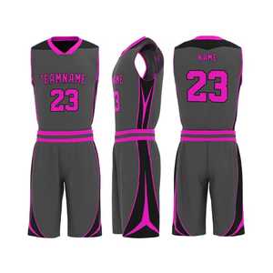 Uniforme de baloncesto 100% poliéster para jóvenes, uniforme de baloncesto con logotipo personalizado, ropa deportiva, uniforme para hombre, conjunto deportivo ligero. - Product Image 4