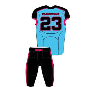 ชุดฟุตบอลแบบกำหนดเอง เสื้อเจอร์ซีย์แบบซับลิเมชั่น ผ้าทวิลล์ลายอเมริกัน ชุดกีฬาคุณภาพดี ราคาดีที่สุด สำหรับผู้ใหญ่ ขาสั้น ผ้าโพลีเอสเตอร์ 100% - Product Image 3