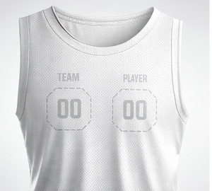 Camisetas de Baloncesto Sublimadas Transpirables Personalizadas, Camisetas Deportivas Sublimadas de Malla, Totalmente Personalizables con Nombres de Jugadores de Equipo, Verano - Product Image 5