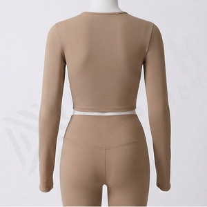 Conjunto Deportivo Transpirable Premium para Mujer, Top de Yoga sin Mangas, Chaleco Deportivo, Camiseta de Running de Talla Grande, Color Personalizado - Product Image 2