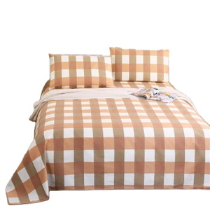 Juego de Fundas de Edredón de Algodón Cepillado de Alta Calidad, Juego de Ropa de Cama Clásica, Antiestática, Ecológica, No Tóxica, 300 Hilos - Product Image 4