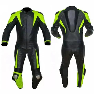 Combinaison de course en cuir pour moto, combinaison de course en cuir personnalisée pour moto, poches de protection, avec la meilleure qualité OEM pour la course à moto - Product Image 4