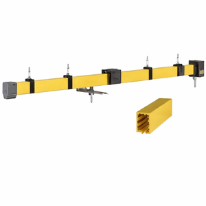Barre omnibus CMK 120A 4 pôles sans joint, encastrée, DSL (bande de cuivre 16,8x1,5mm), fabriquée en Inde, 690V - Product Image 1