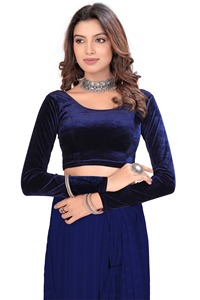 Chemisier en velours élégant pour femmes grandes tailles, printemps-automne - Qualité supérieure, designs personnalisés écologiques - Product Image 2