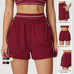 Shorts Bermuda de Cintura Alta para Mujer, Ajustados, Levanta Glúteos, Elásticos, de Secado Rápido, Nailon y Spandex, con Bolsillos Laterales, Casuales y Deportivos - Product Image 5