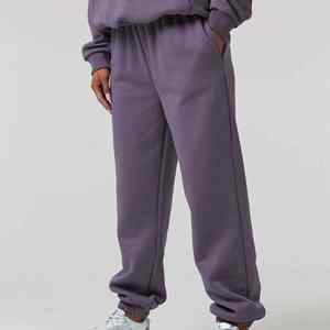 Survêtements pour femmes avec logo surdimensionné, ensemble deux pièces, vêtements d'entraînement, vêtements de jogging, survêtement uni décontracté pour femmes - Product Image 4