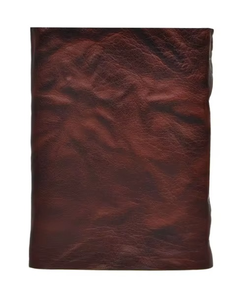 Handmade Genuine Leather Journal Notebook Spiral Bound with Saddle Stitching <b>Padlocked</b> Diary Book Secure Lockable Journal - Product Image 6