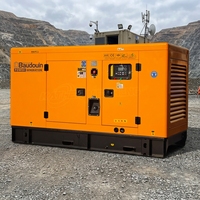 Groupes électrogènes diesel silencieux 4 cylindres 50/60Hz 50/60/70/80/90/100 kVA Baudouin Power insonorisés - Prix