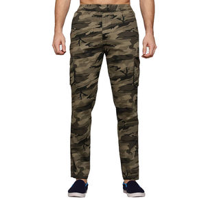 Pantalones Cargo de Camuflaje para Hombre, Ropa Deportiva, Logotipo Personalizado Impreso, Pantalones Cargo Casuales con Parche Bordado, Alta Calidad, 100% Algodón, Secado Rápido - Product Image 1