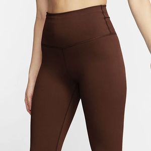 Services OEM Leggings pour femmes unis, coupe ajustée, couleur unie, haute qualité, extensibles dans les quatre sens, pour le sport et le fitness - Product Image 6