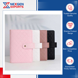 Worldwide Selling Unmatched Quality Attractive Design PU Leather Magnetic Budget <b>Binder</b> Planner at Reliable Market Price - Product Image 3