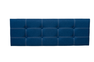 Banc long pliable moderne en tissu de qualité supérieure avec rangement, bleu marine, pour salon, hôtel et appartement - Product Image 4