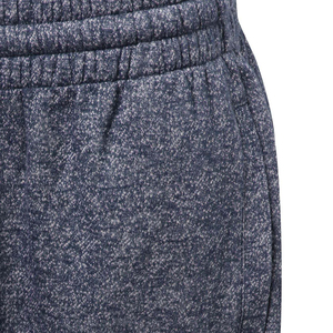 Pantalones Cortos Bermuda de Punto para Hombre, Color Azul Marino Sólido, con Cordón Ajustable, Casuales, Transpirables, de Cintura Media, de Algodón - Product Image 3