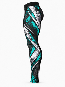 Pantalones de Compresión para Hombre Zee Good International, Estampado por Sublimación, MMA, BJJ, Grappling, Spats, Leggings de Spandex y Poliéster - Product Image 4