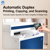 HP4303fdw Printer Laser Warna 4-in-1 Kecepatan Cetak Cepat 33ppm Layar Sentuh 4,3 Inci Peralatan Pencetakan Kantor Komersial Desktop